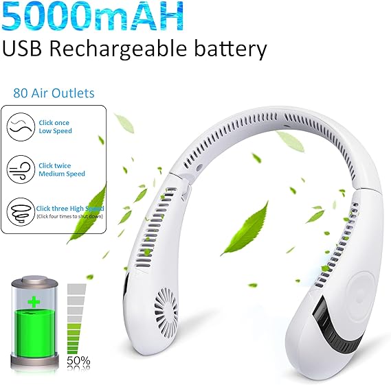 Ventilador portátil + OTRO GRATIS, OFERTA 2X1