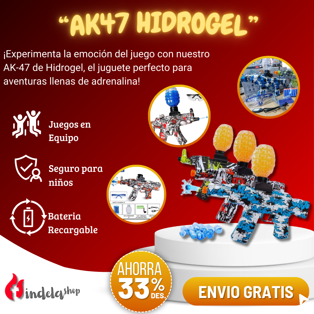 JUGUETE FUSIL DE ASALTO AK47